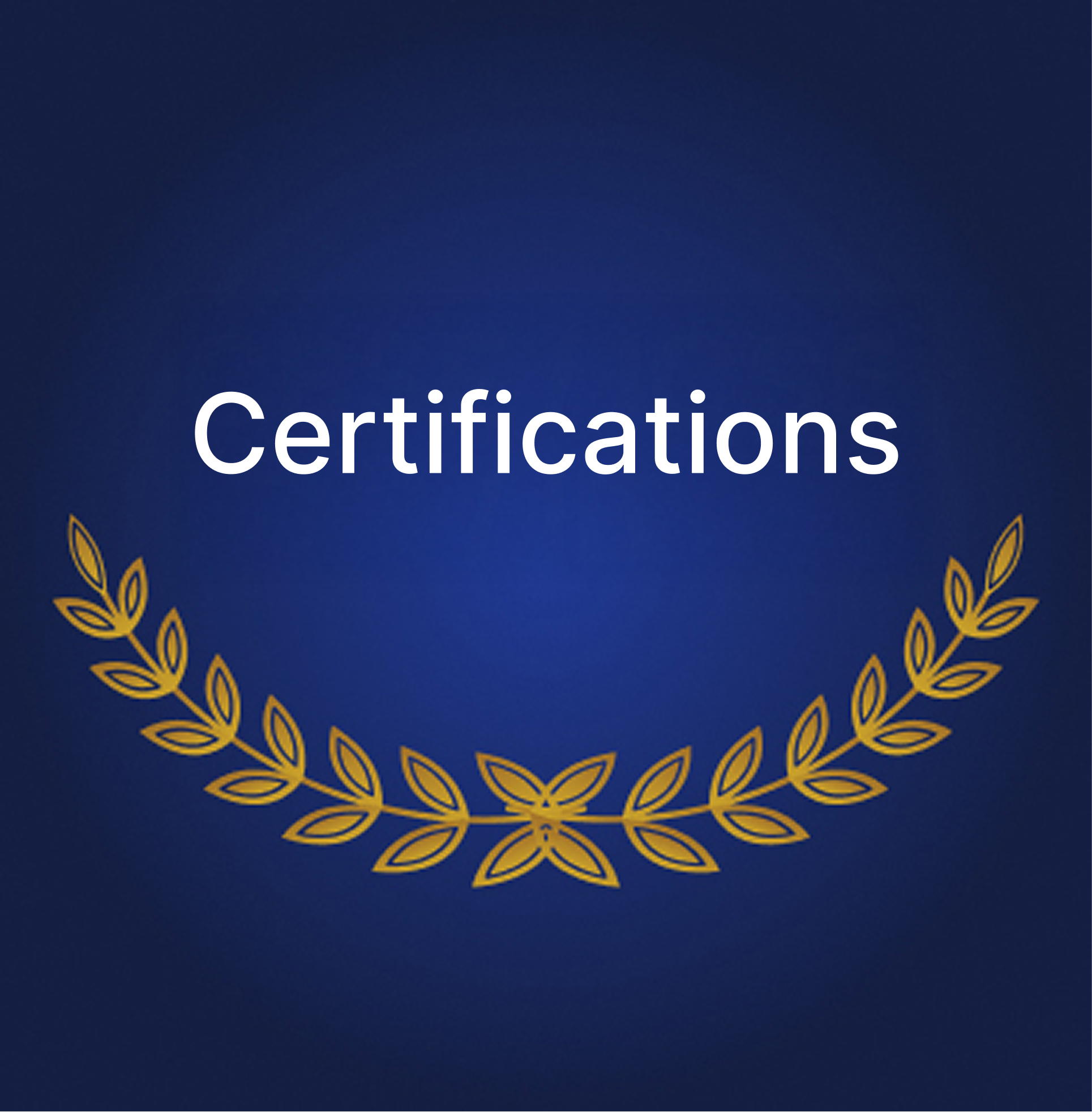 Certifications